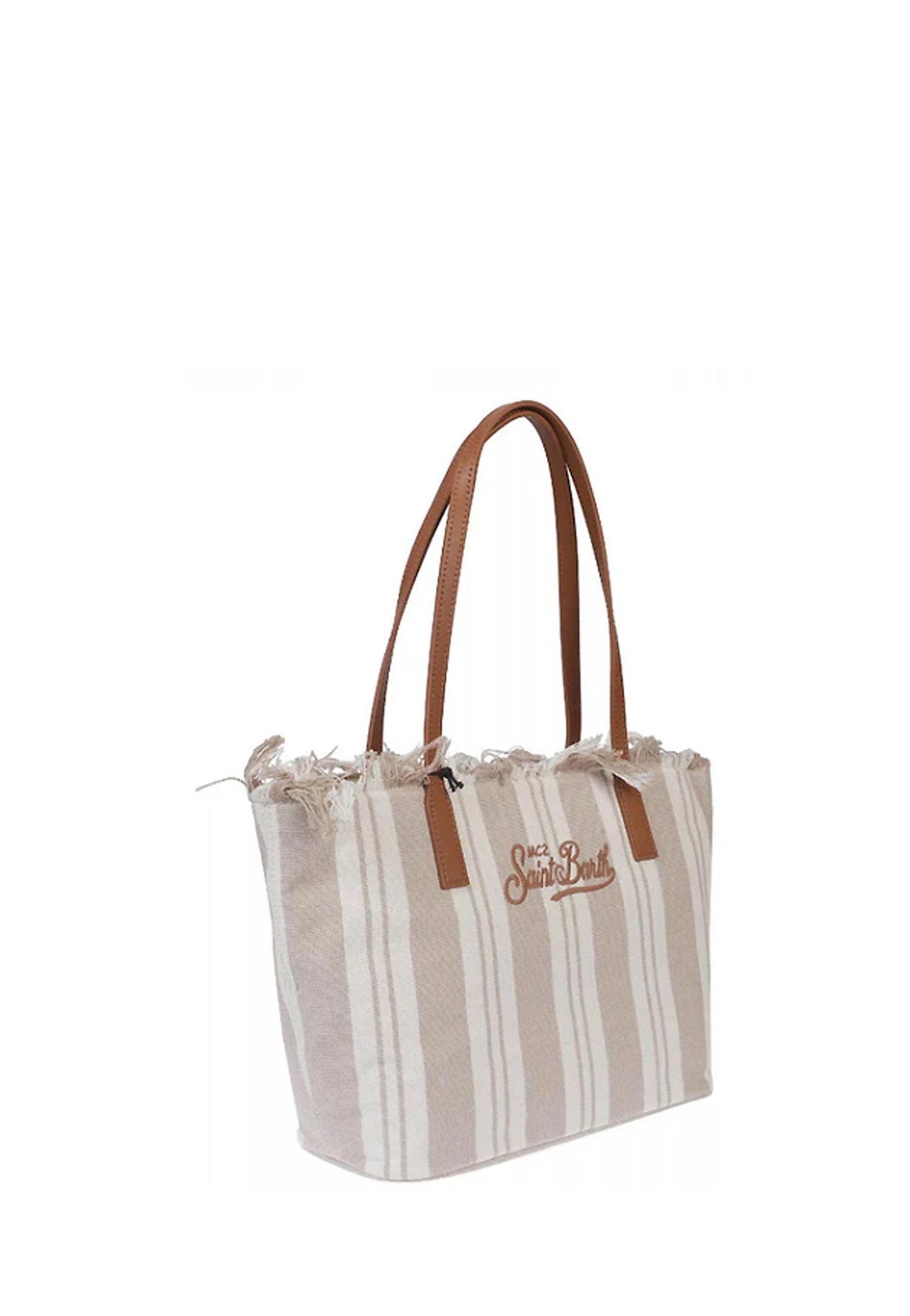 CITY BAG MID FRINGE - DOUBLE STRIPES