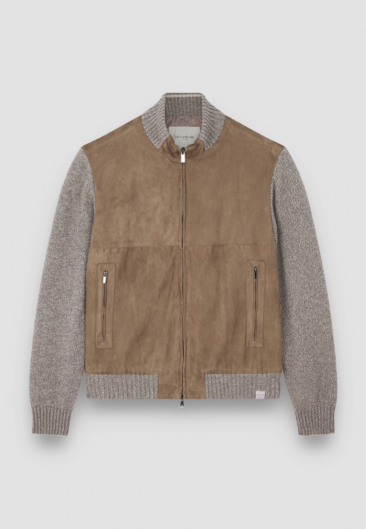 MAGLIA FULL ZIP RIVIERA IN LANA E CASHMERE