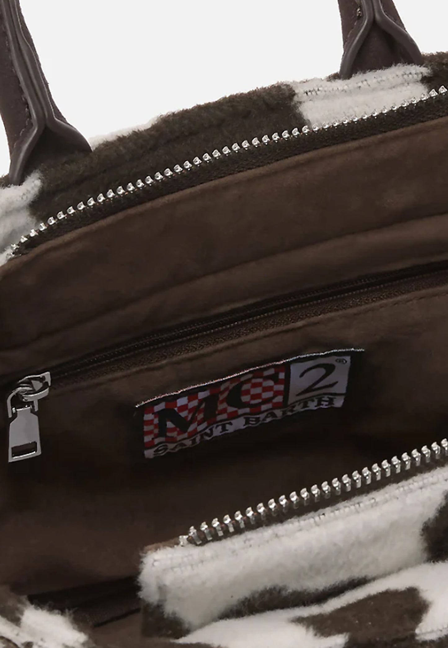 VANITY MINI FELT SMALL BAG WITH STRAP