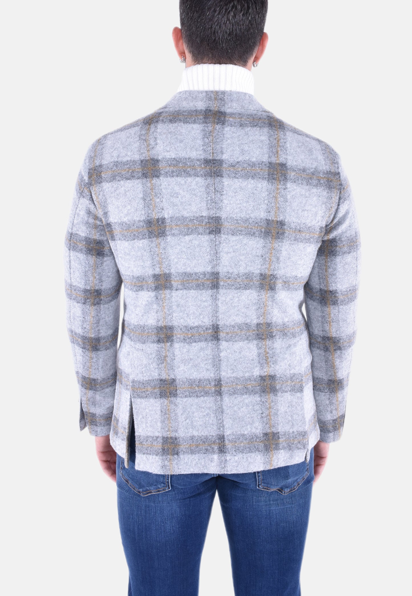 GIACCA SARTORIALE MONOPETTO REGULAR IN JERSEY