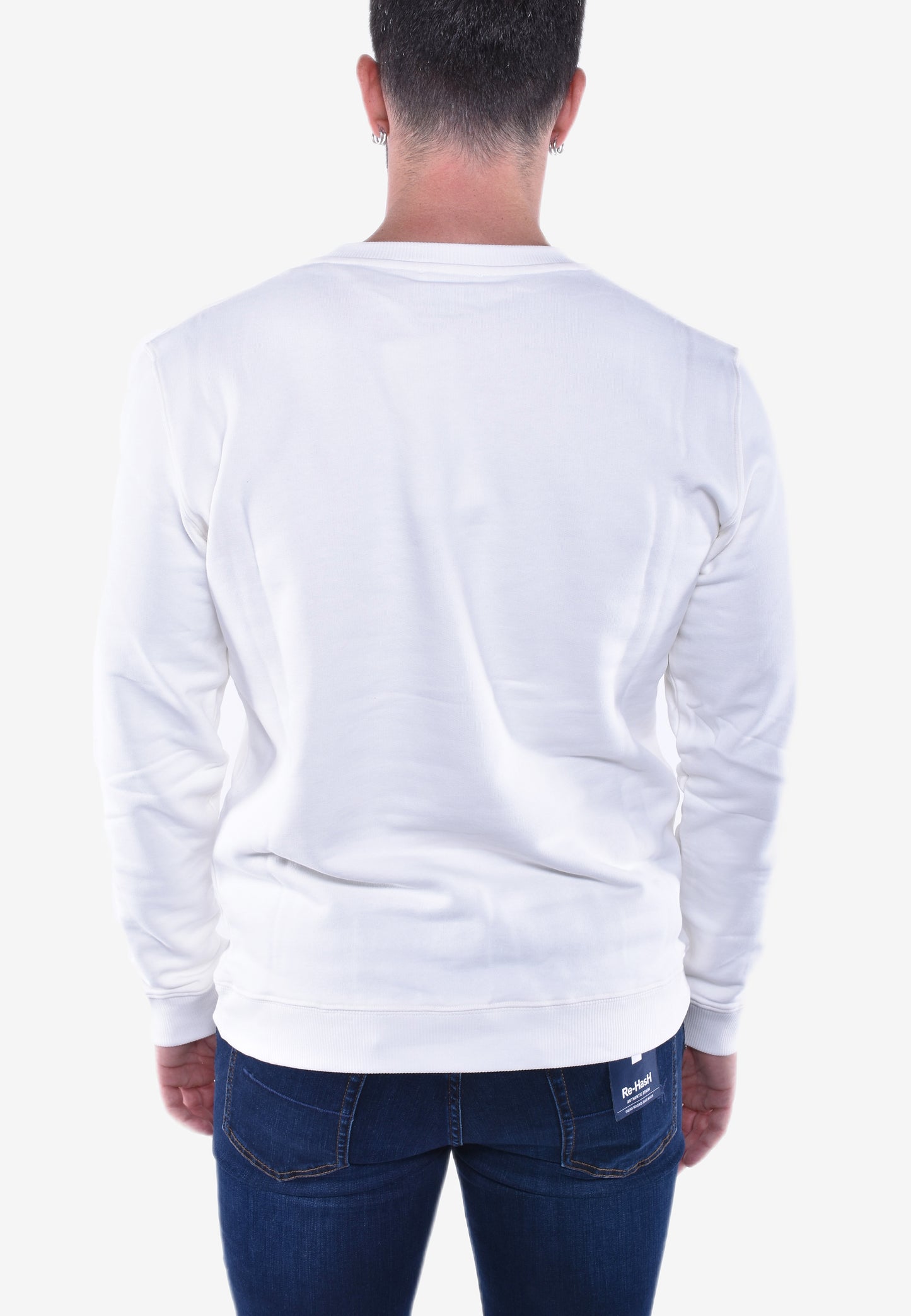 FELPA GIROCOLLO CON LOGO