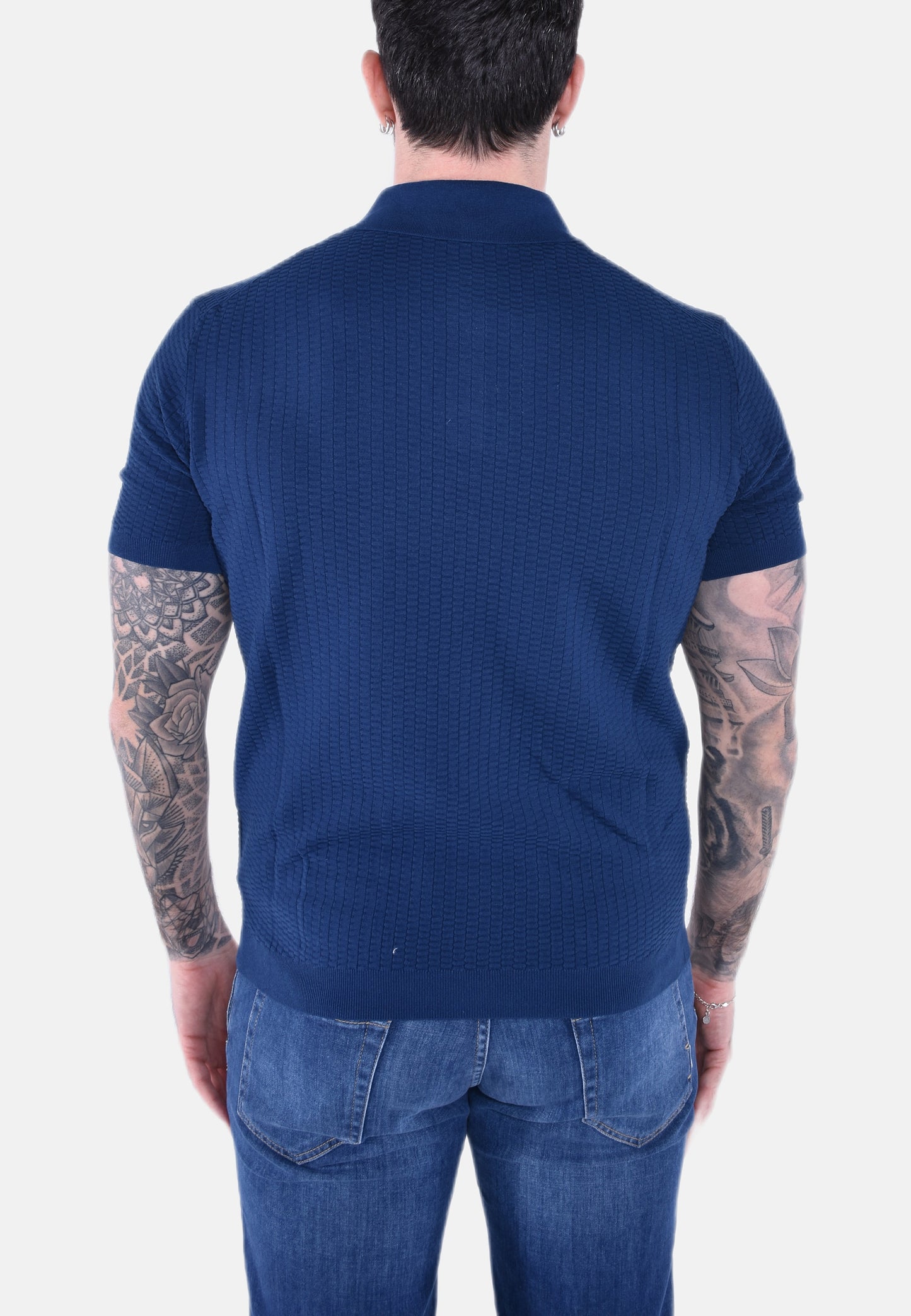 POLO M-MANICA LAVORATA