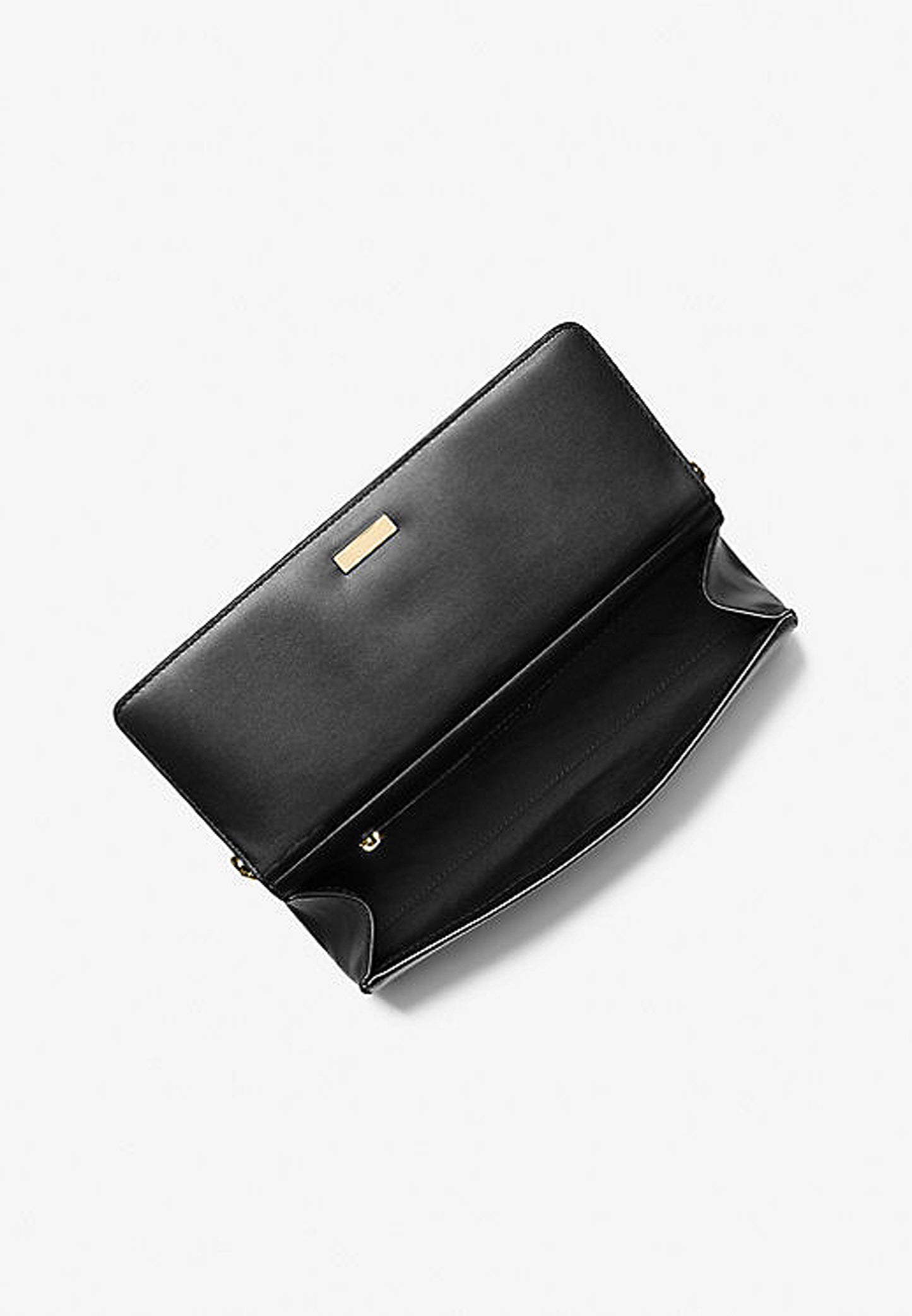 POCHETTE CARMINE MEDIA IN PELLE MARTELLATA