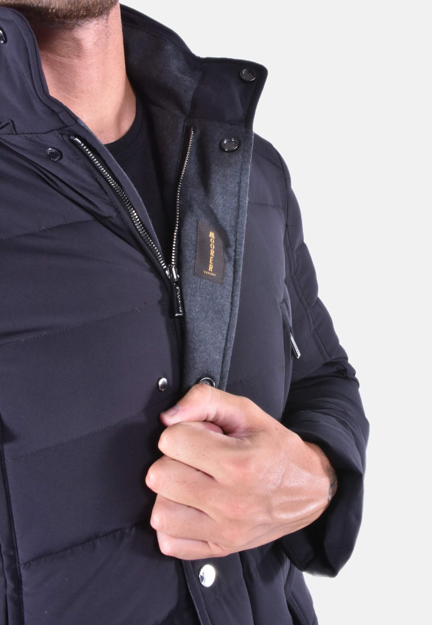 GIACCA IN PIUMA CON CAPPUCCIO STACCABILE CRAIG