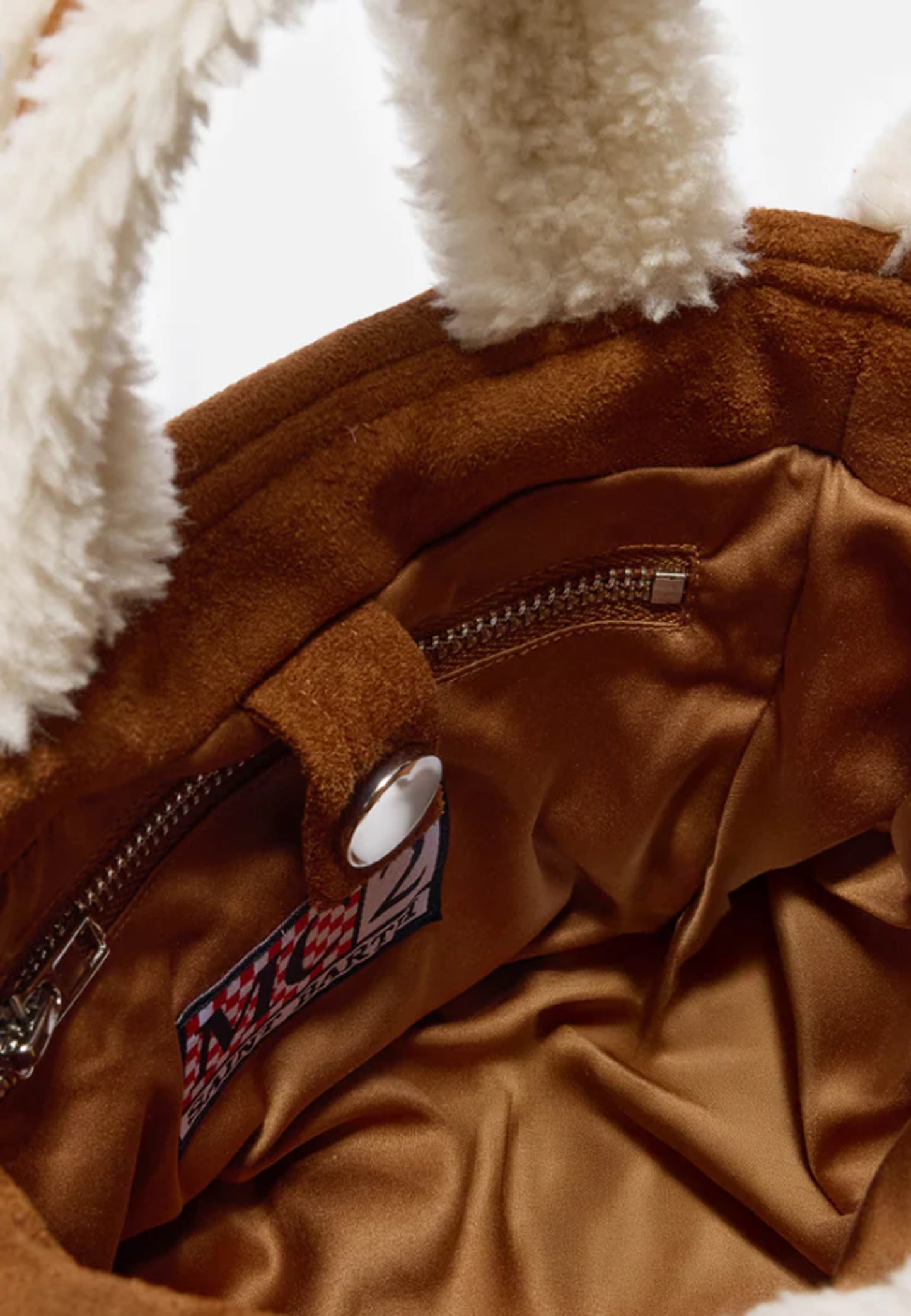 VANITY MINI SHEARLING SMALL BAG WITH STRAP