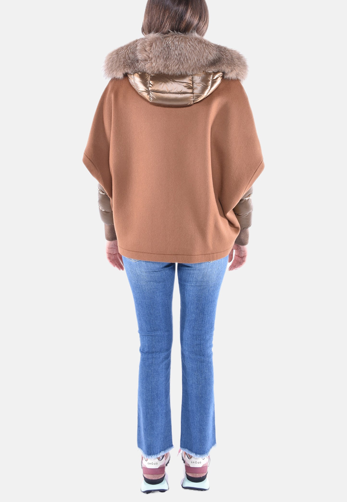 CAPPA IN LANA CON PIUMINO STACCABILE PEGASO