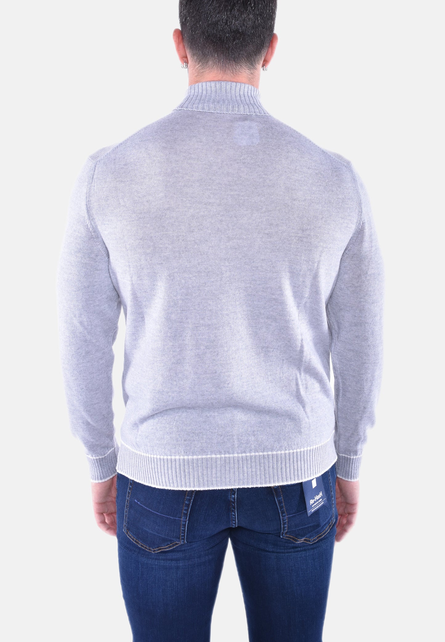 MAGLIONE DOLCEVITA CON RICAMI