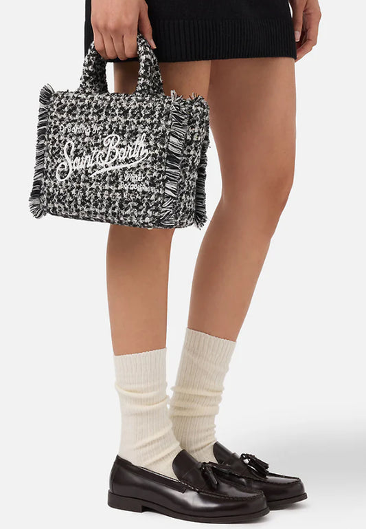 VANITY MINI TWEED SMALL BAG WITH STRAP