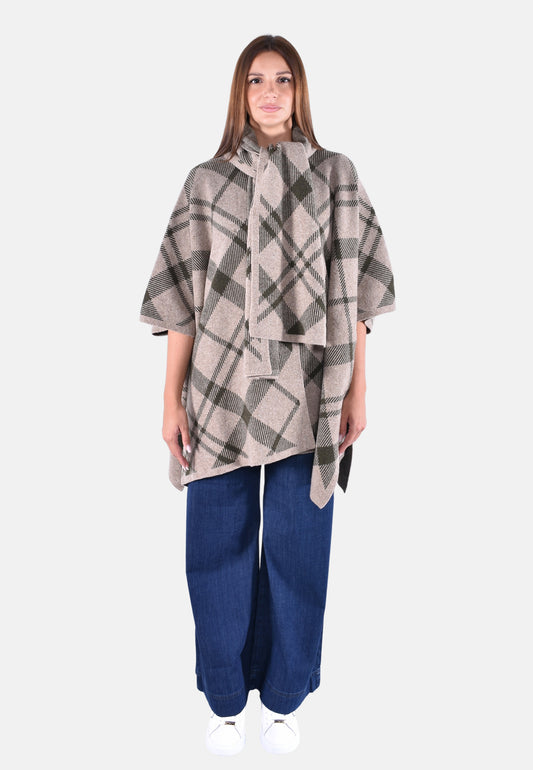 VIENNA KNITTED CAPE