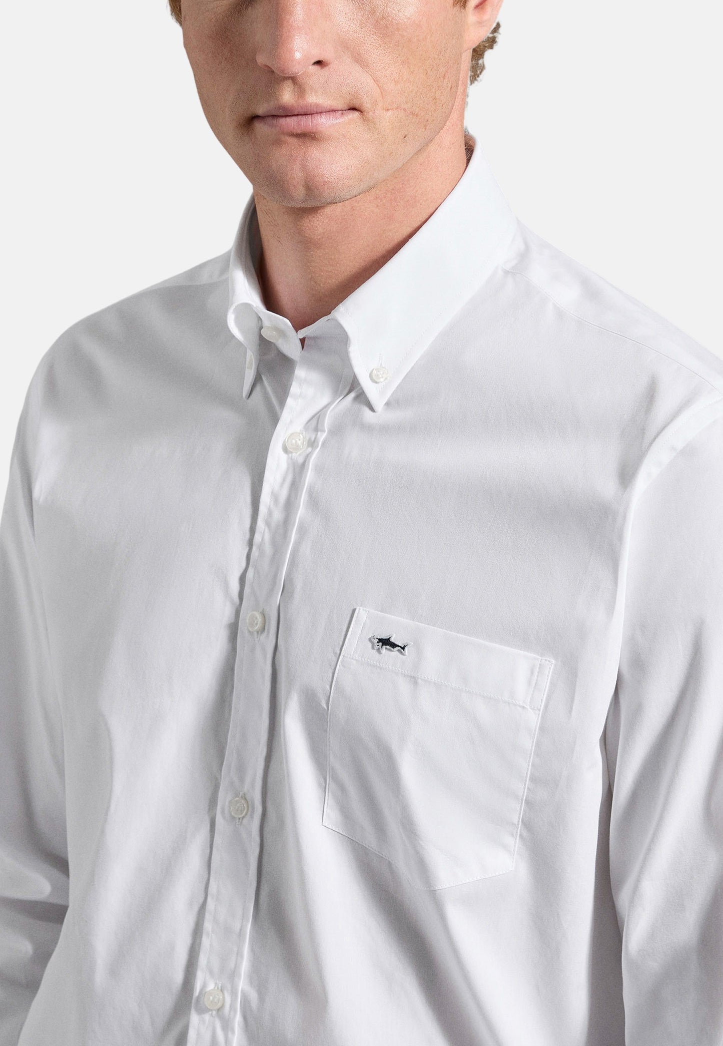 CAMICIA IN POPELINE DI COTONE