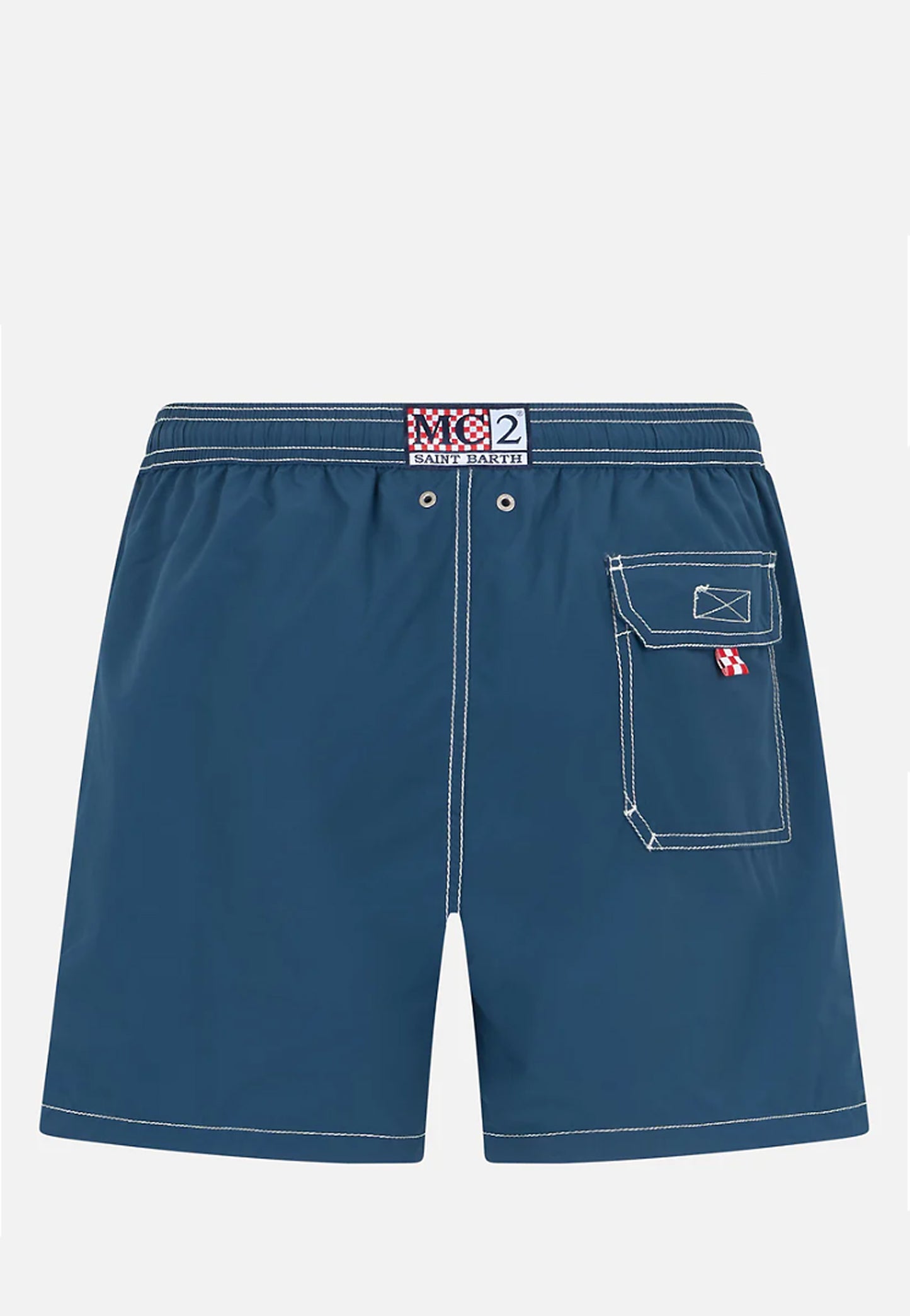 PATMOS SWIM SHORT WITH BACK FLAP POCKET