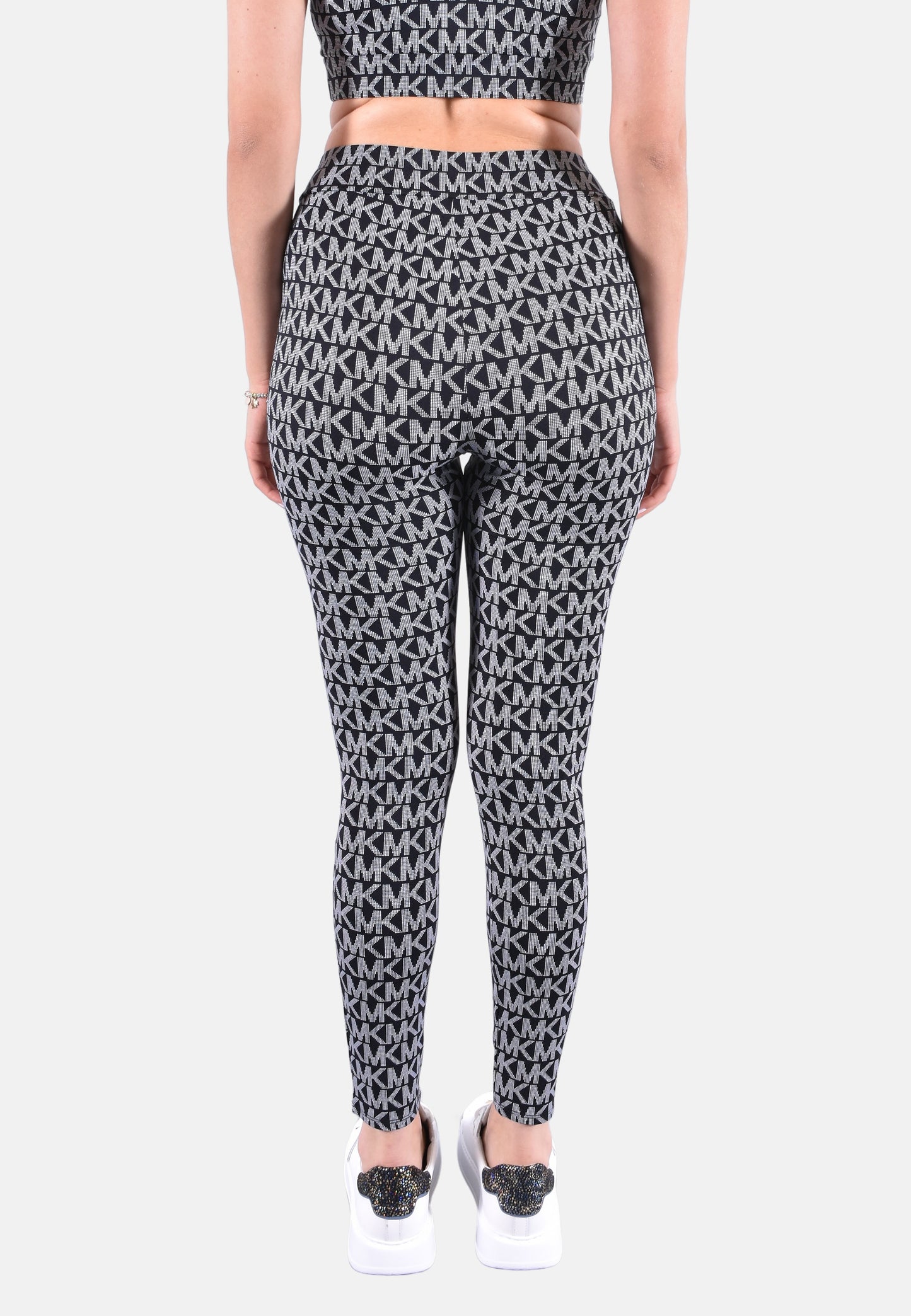 MK DOT LOGO PRINT LEGGINGS