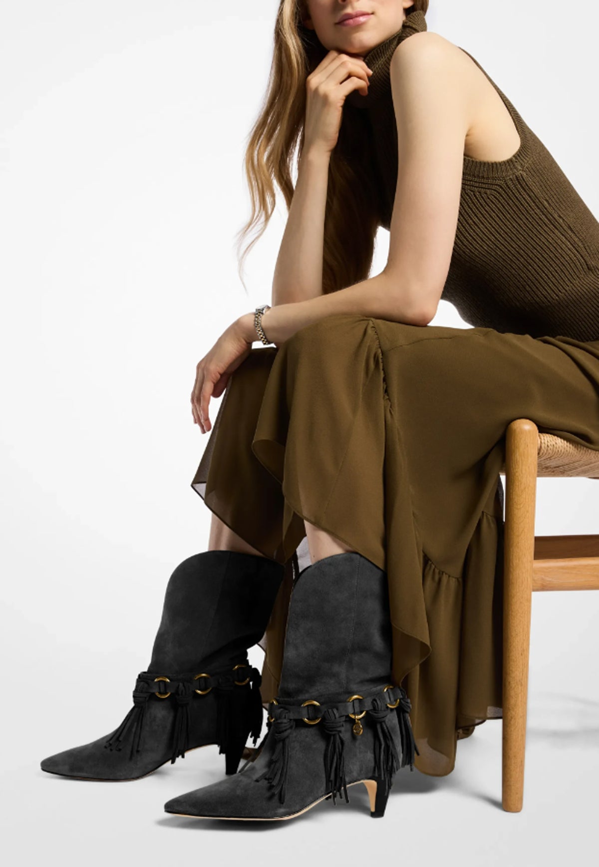 DANIELA FRINGE MID BOOT