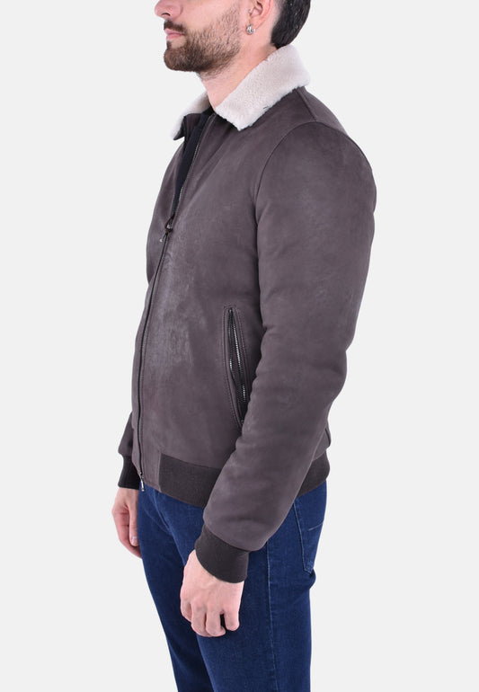 MONTONE IN VERA PELLE