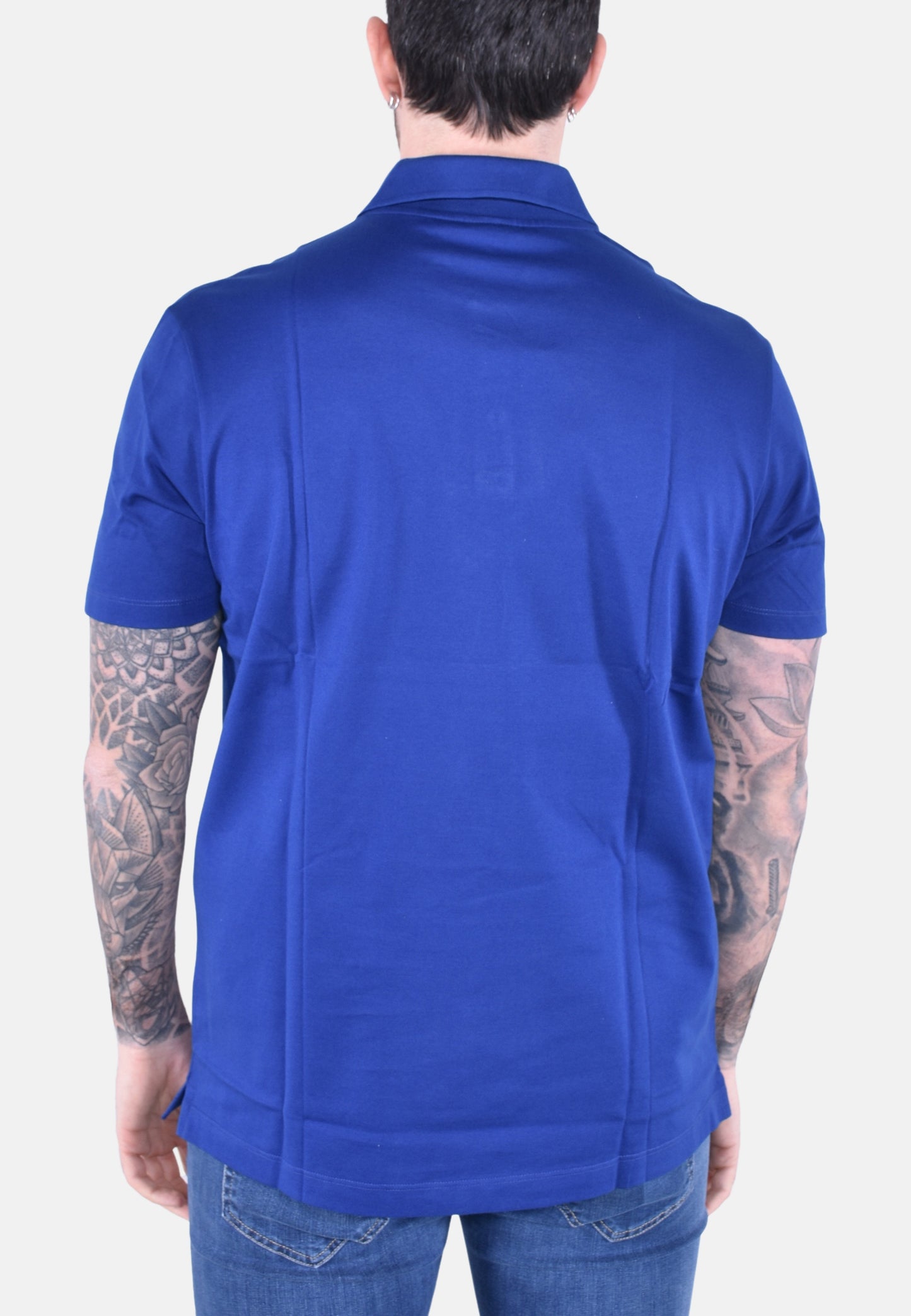 POLO IN COTONE DOUBLE PIQUE CON SHAR