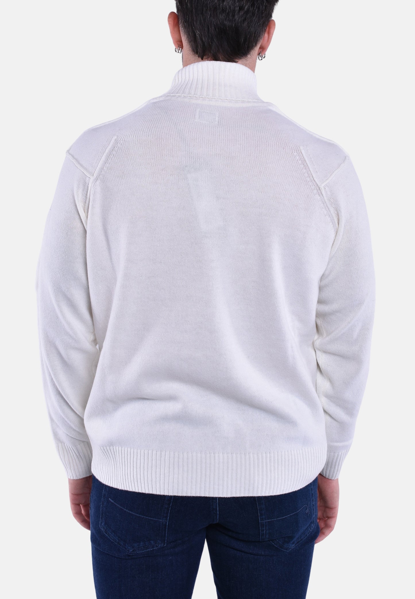 LAMBSWOOL GRS ROLL NECK KNIT