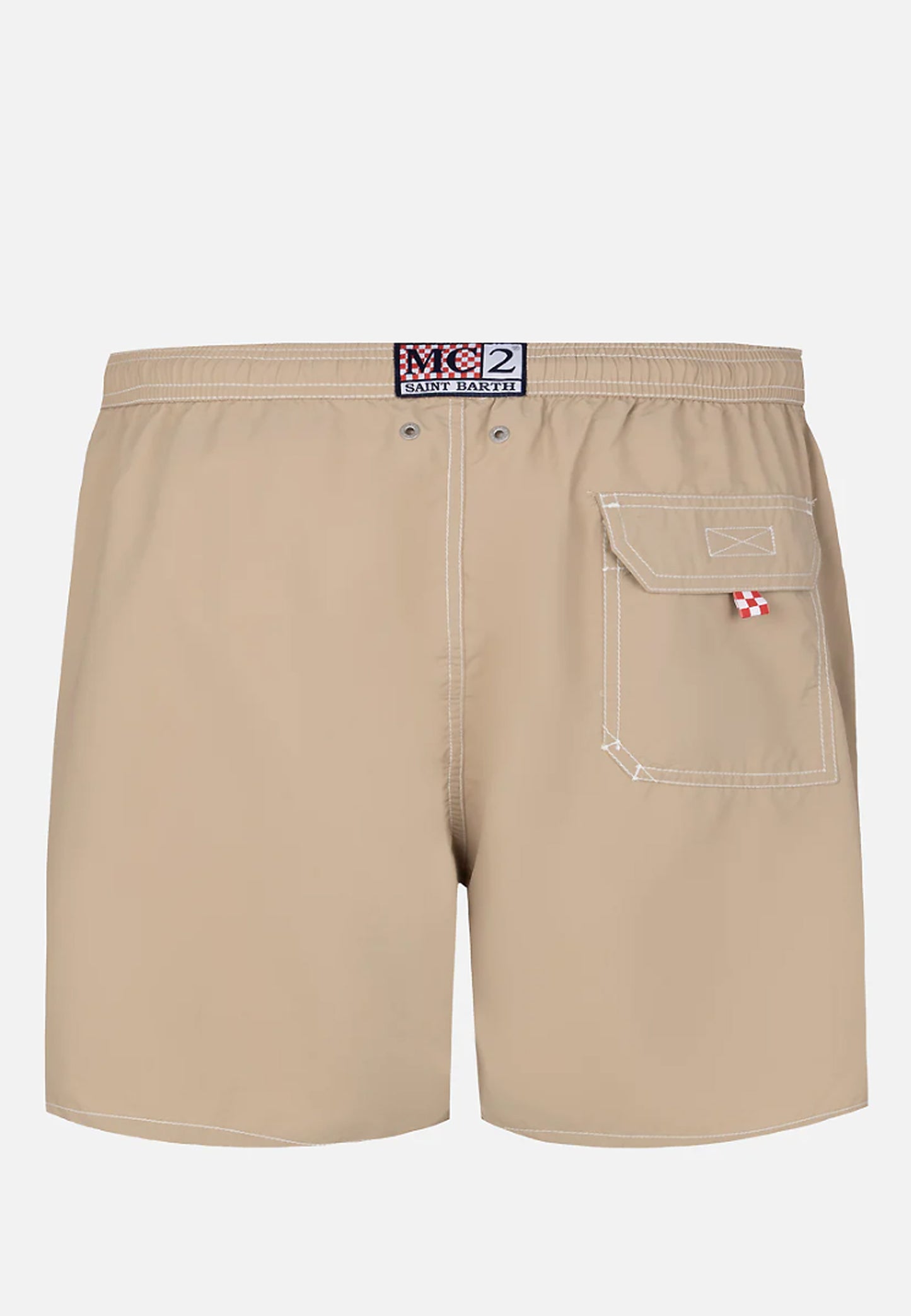 PATMOS SWIM SHORT WITH BACK FLAP POCKET
