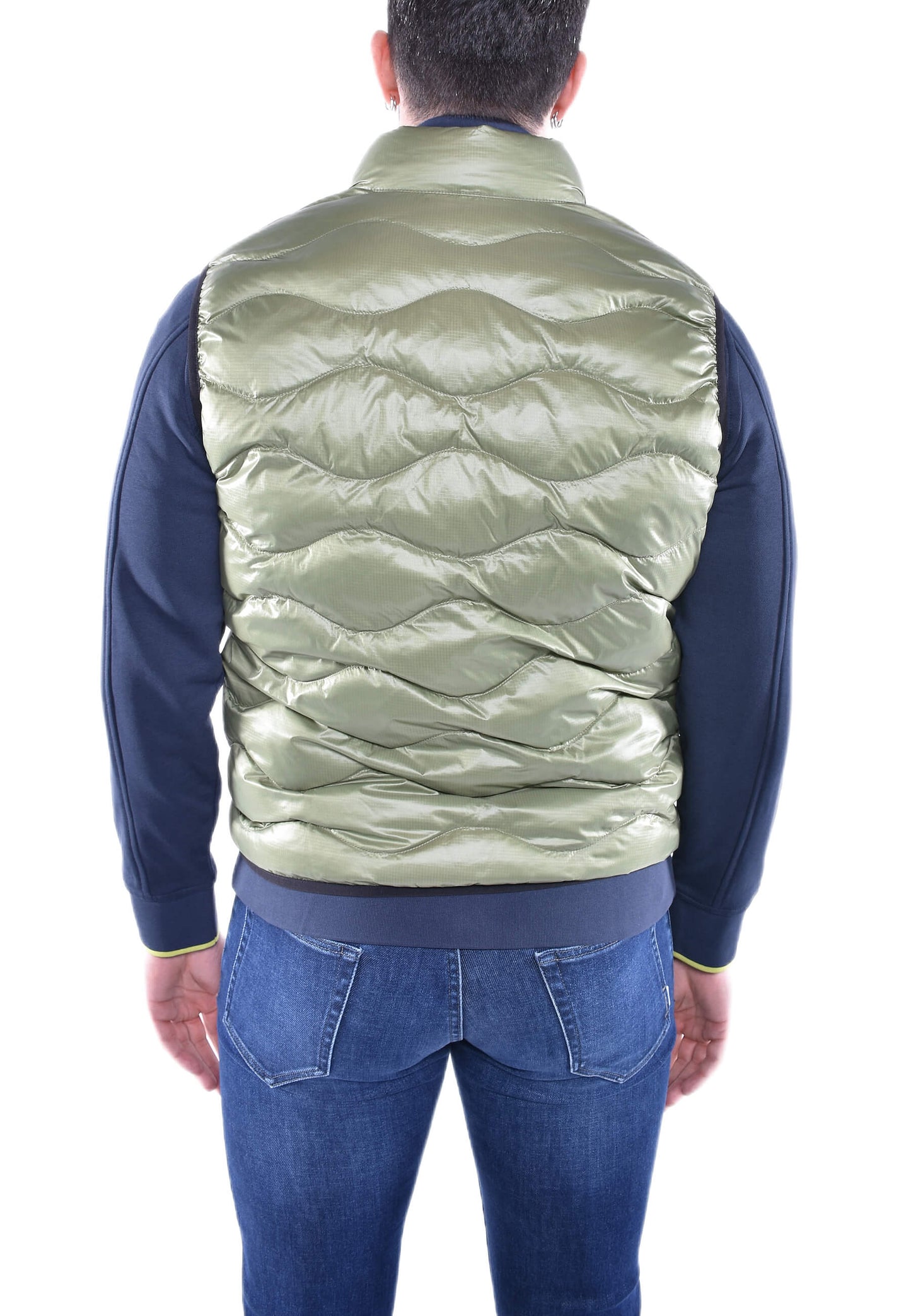 GIUBBOTTO SMANICATO IN OVATTA