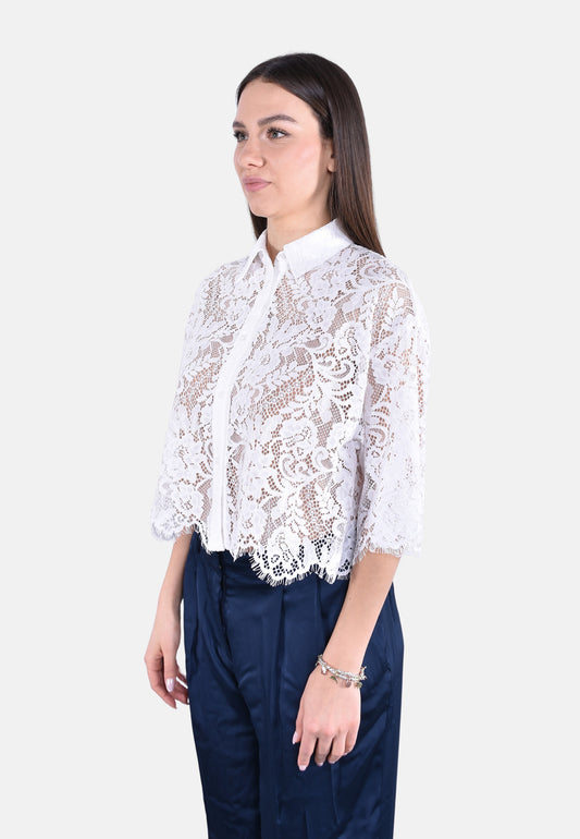 CORDED LACE SS SHIRT