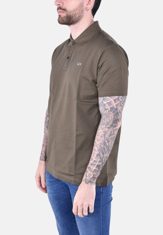 POLO IN COTONE DOUBLE PIQUE CON SHAR