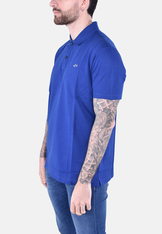 POLO IN COTONE DOUBLE PIQUE CON SHAR