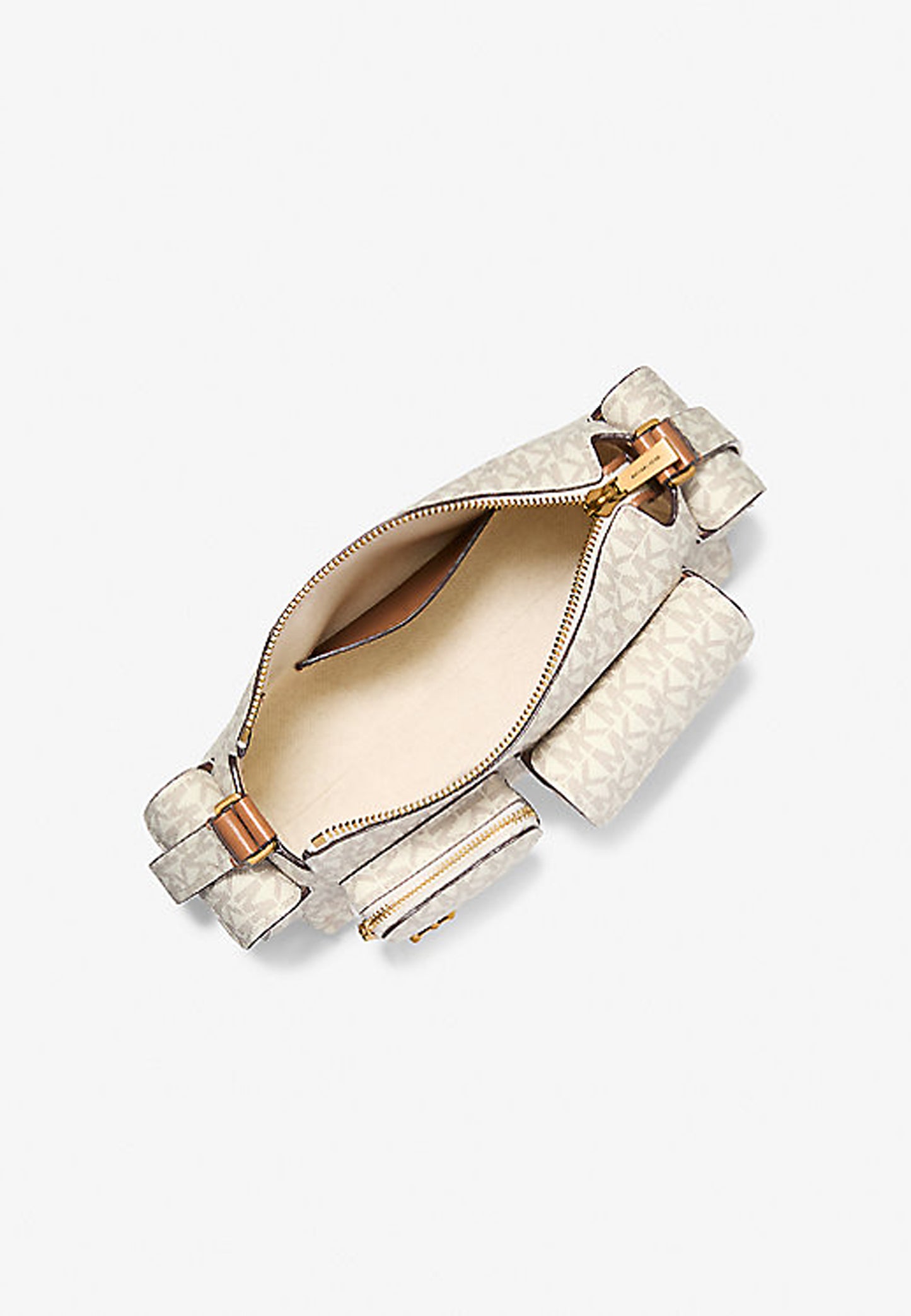 BORSA A SPALLA DAKOTA SM PICCOLA CON STAMPA LOGO