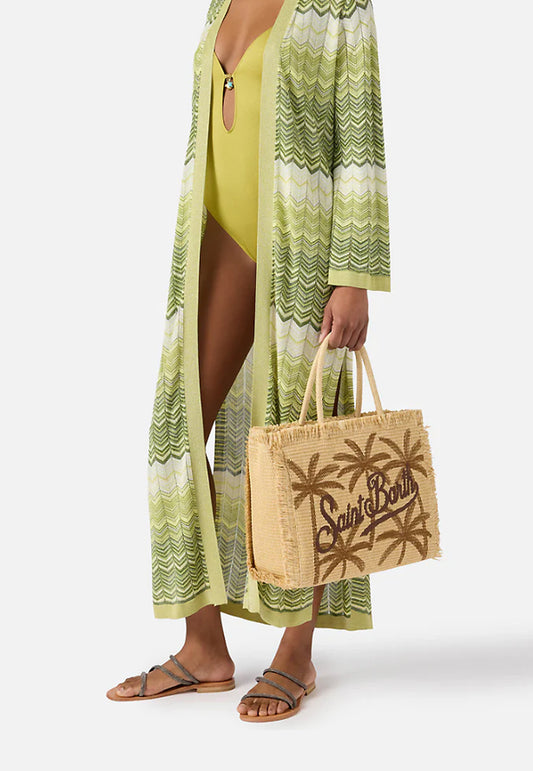 VANITY STRAW N SHOULDER BAG