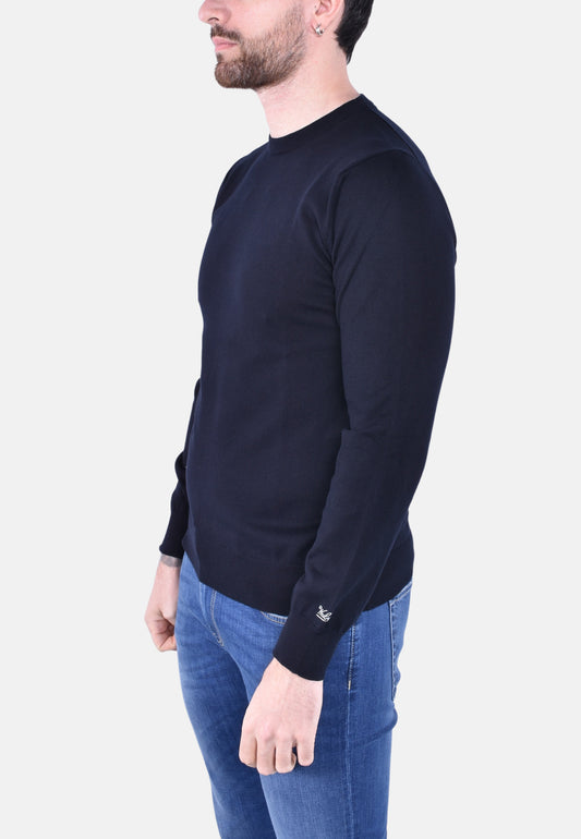 LOGO COTTON CREWNECK