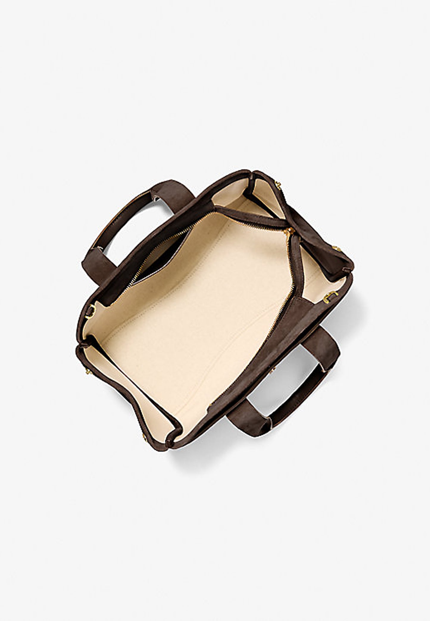 BORSA A MANO ROMEE PICCOLA IN PELLE SCAMOSCIATA