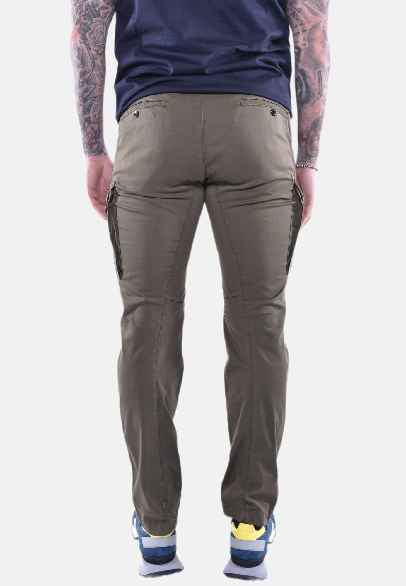 CARGO PANT SATIN STRETCH