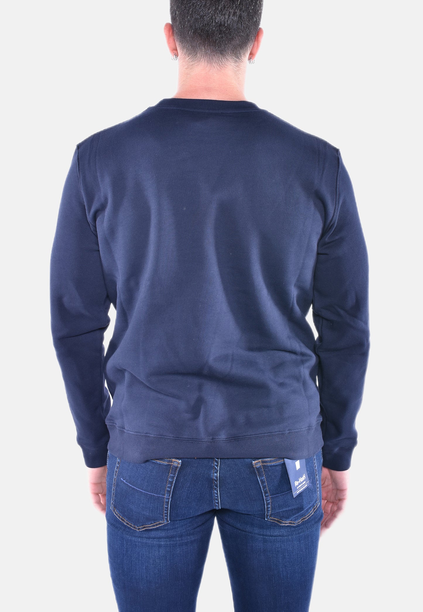 FELPA GIROCOLLO CON LOGO