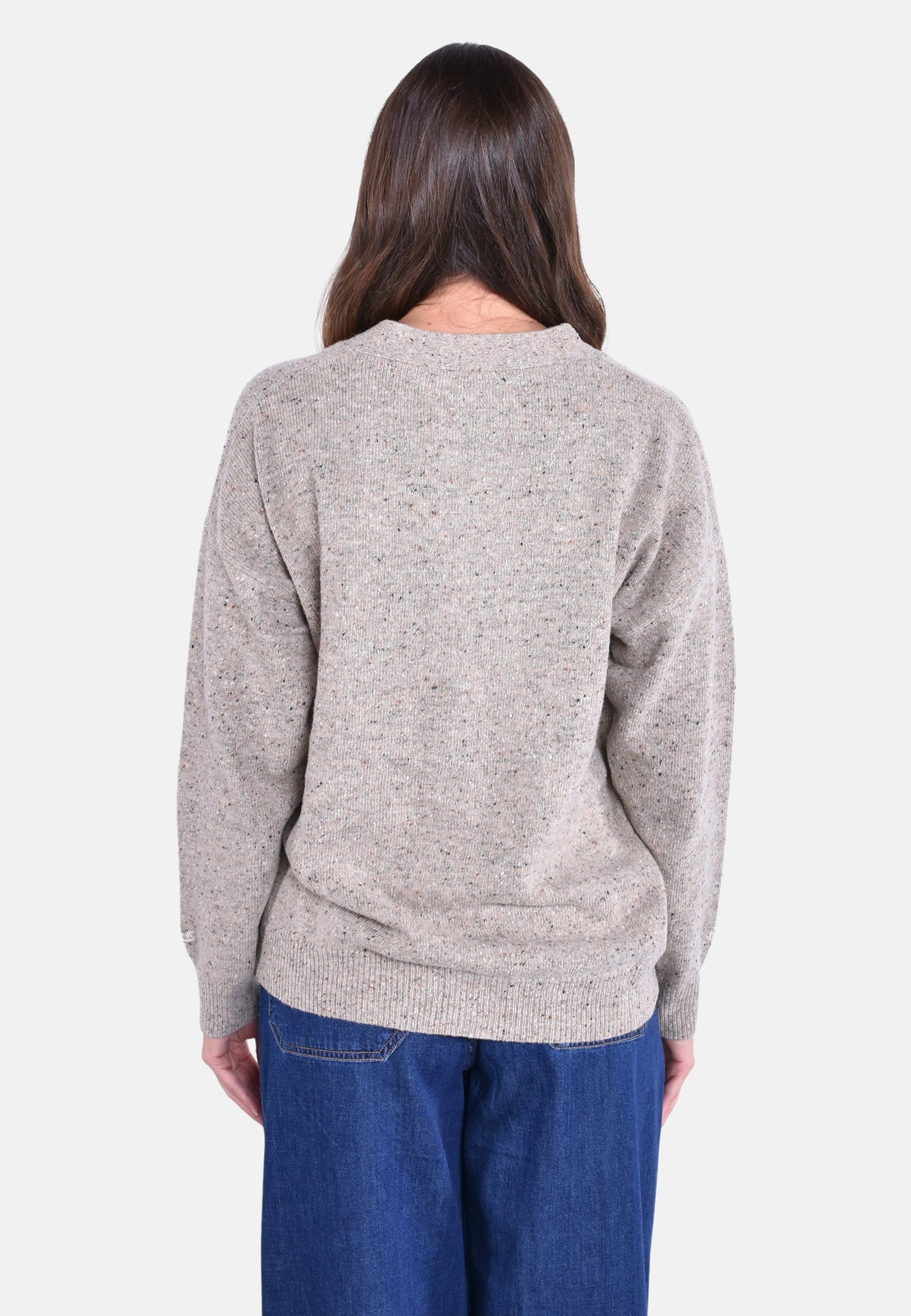 SASI DONEGAL LONG JACQUARD CARDIGAN