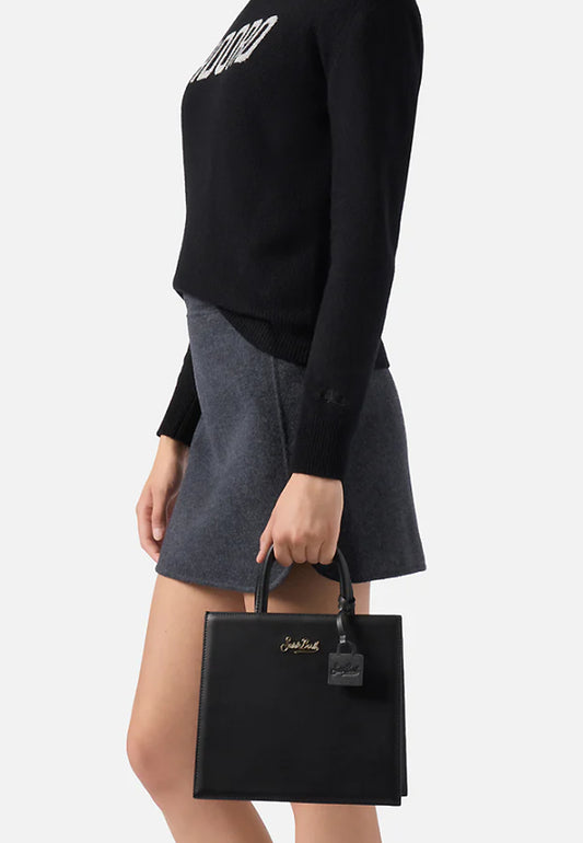 SHOP BAG MIDI HAND LEATHER BAG