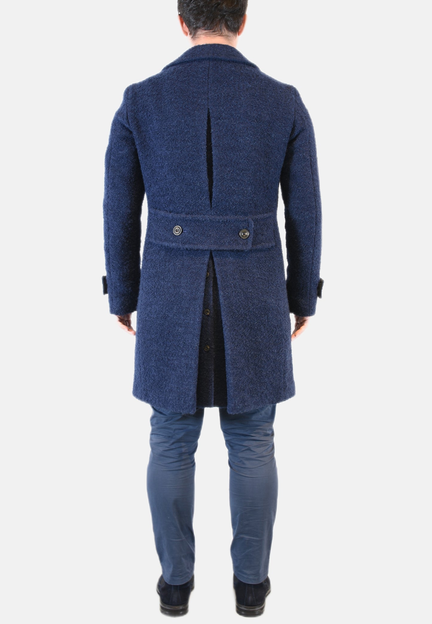 CAPPOTTO DOPPIOPETTO IN LANA ORSETTO