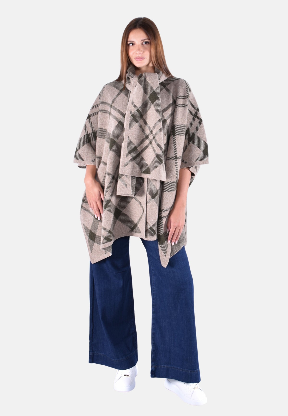 VIENNA KNITTED CAPE