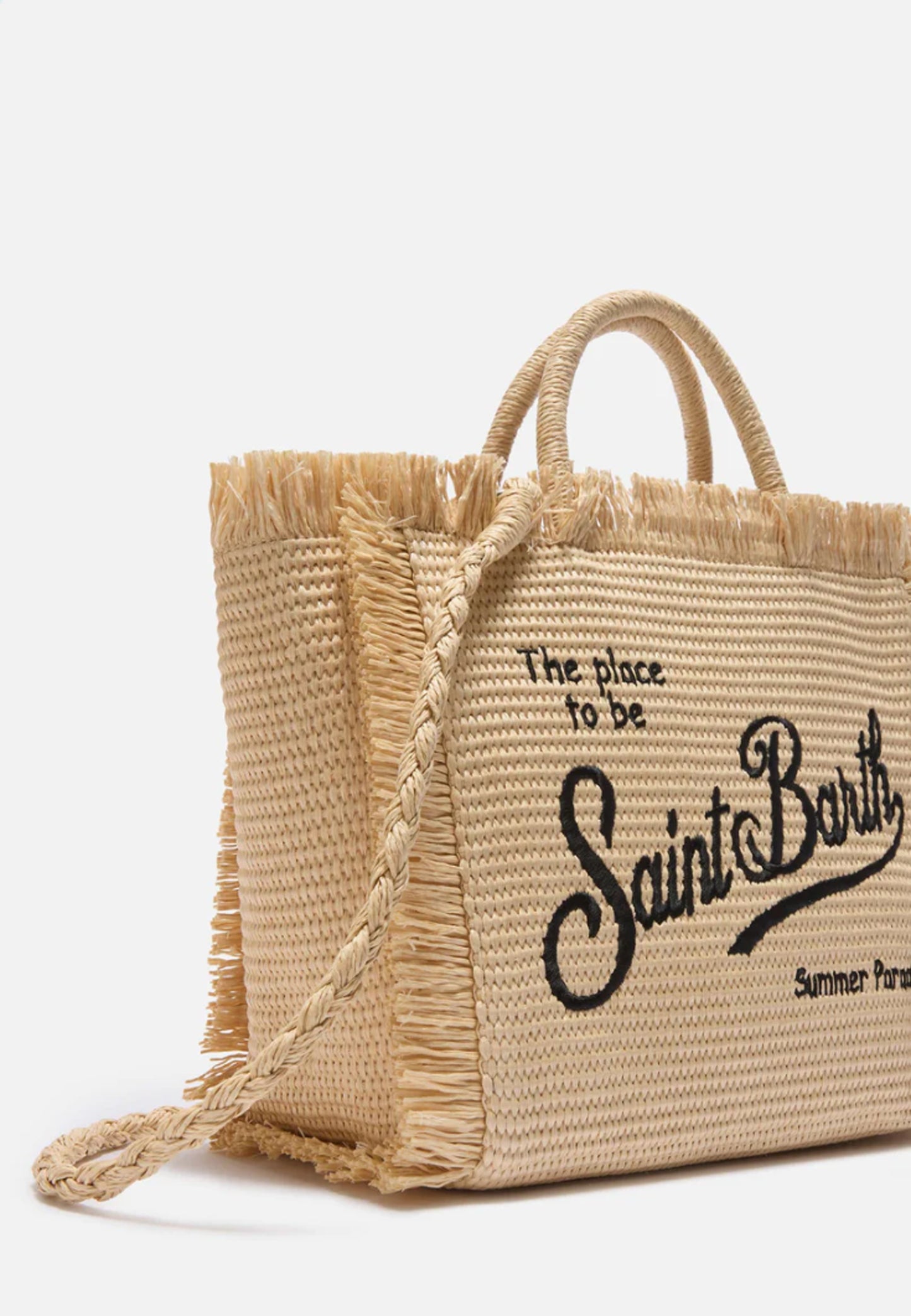 COLETTE STRAW N HAND BAG WITH STRAP