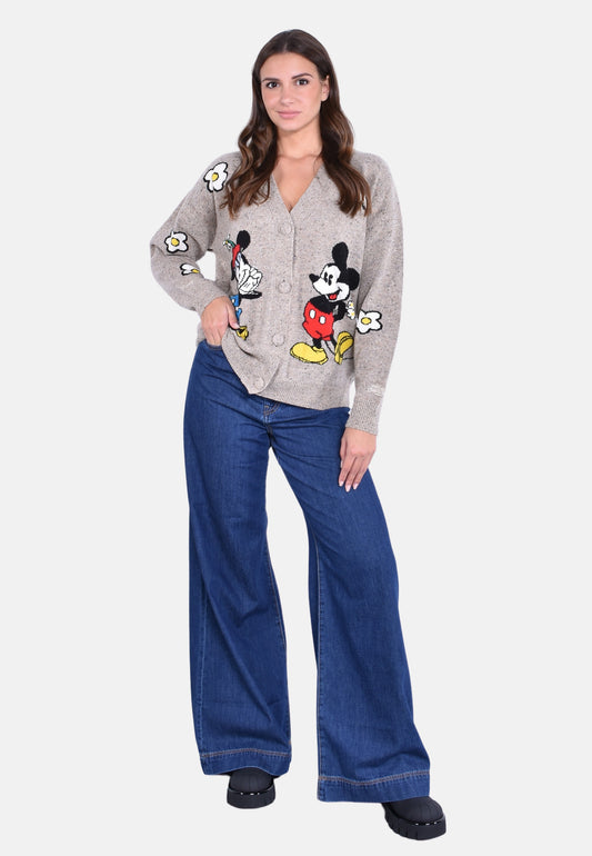 SASI DONEGAL LONG JACQUARD CARDIGAN