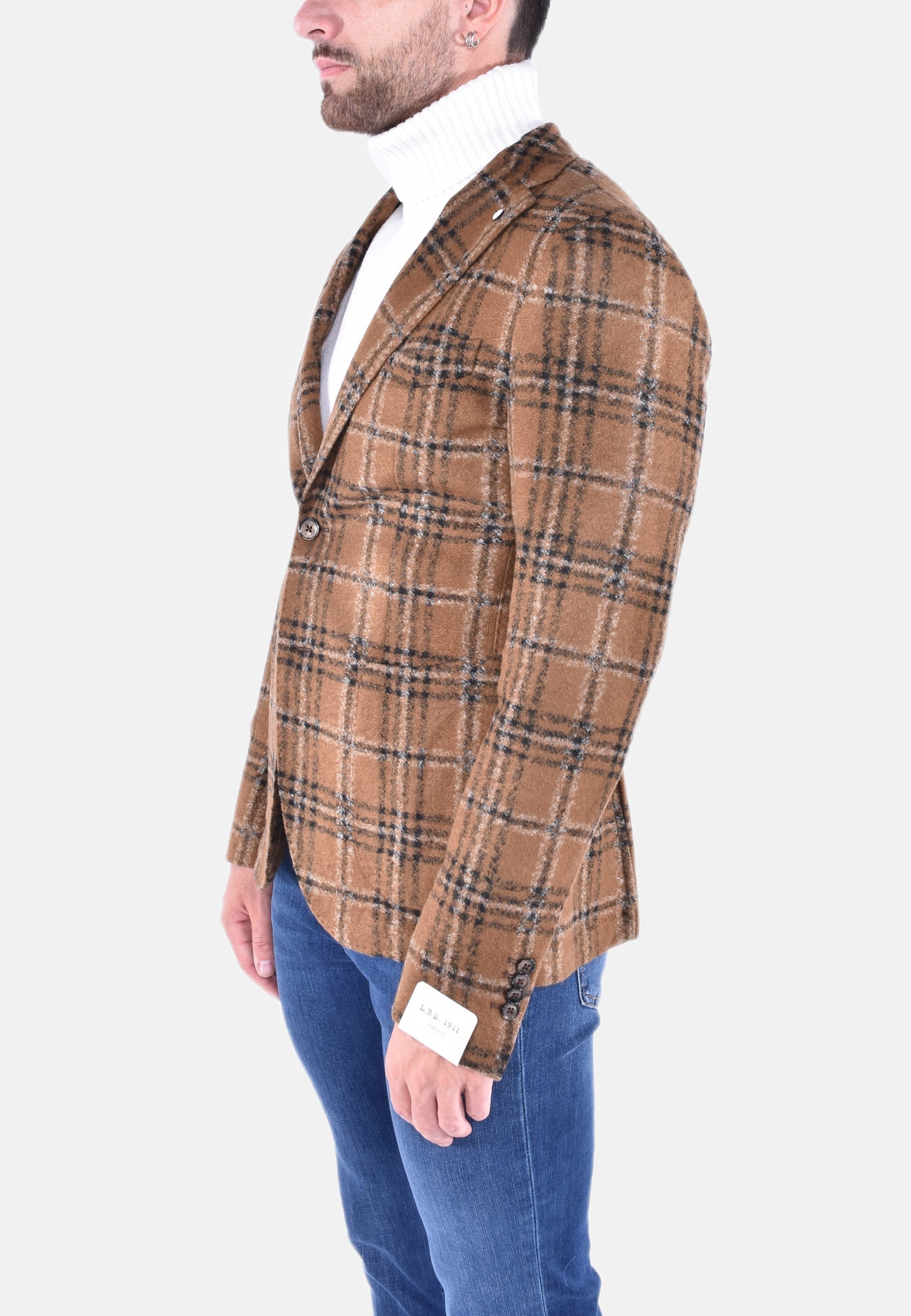 GIACCA SARTORIALE MONOPETTO REGULAR IN JERSEY