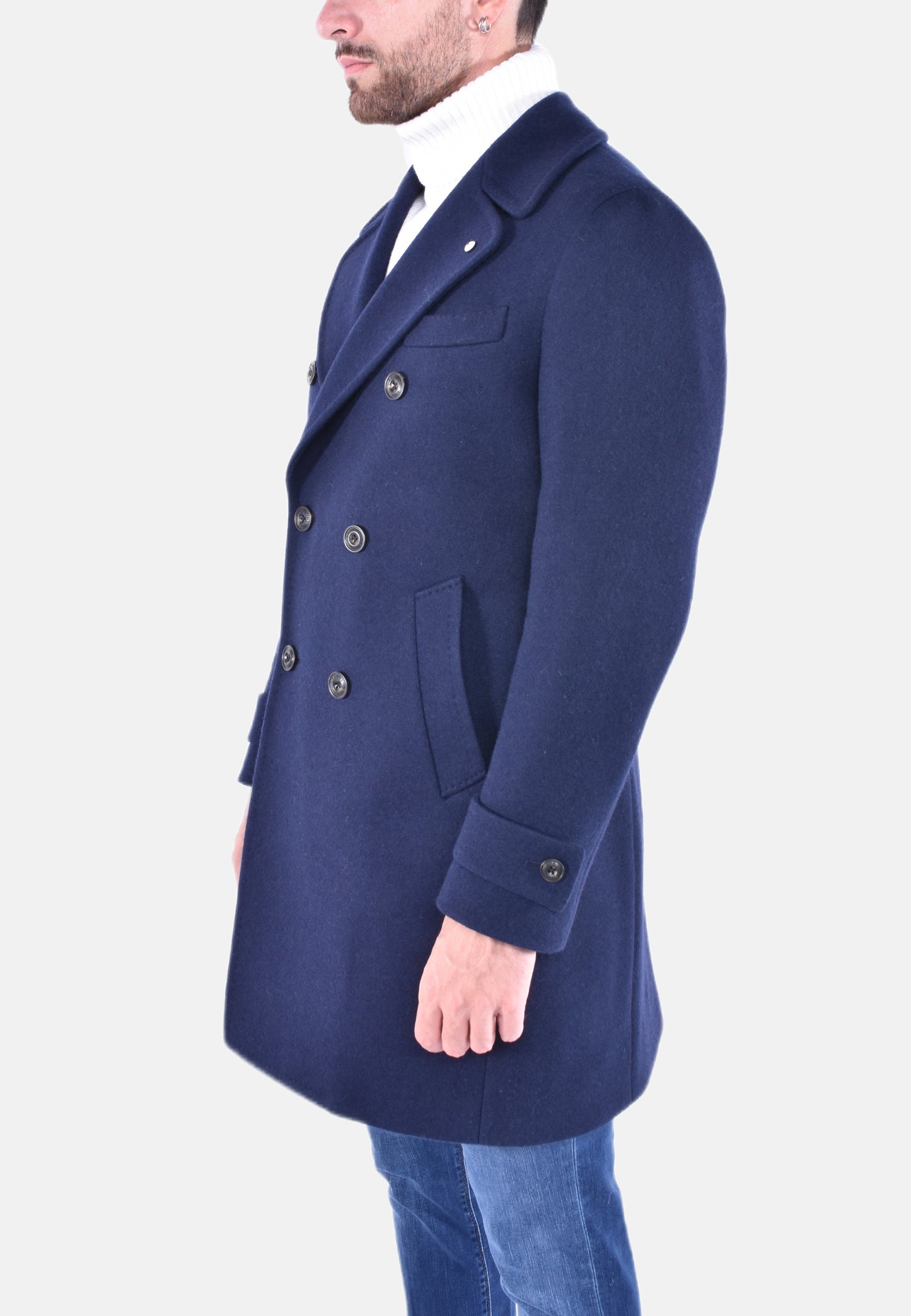 CAPPOTTO DOPPIOPETTO IN LANA