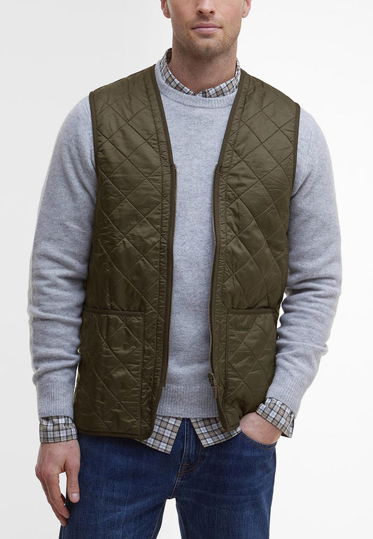 POLAR QUILT WAISTCOAT ZIP LINER