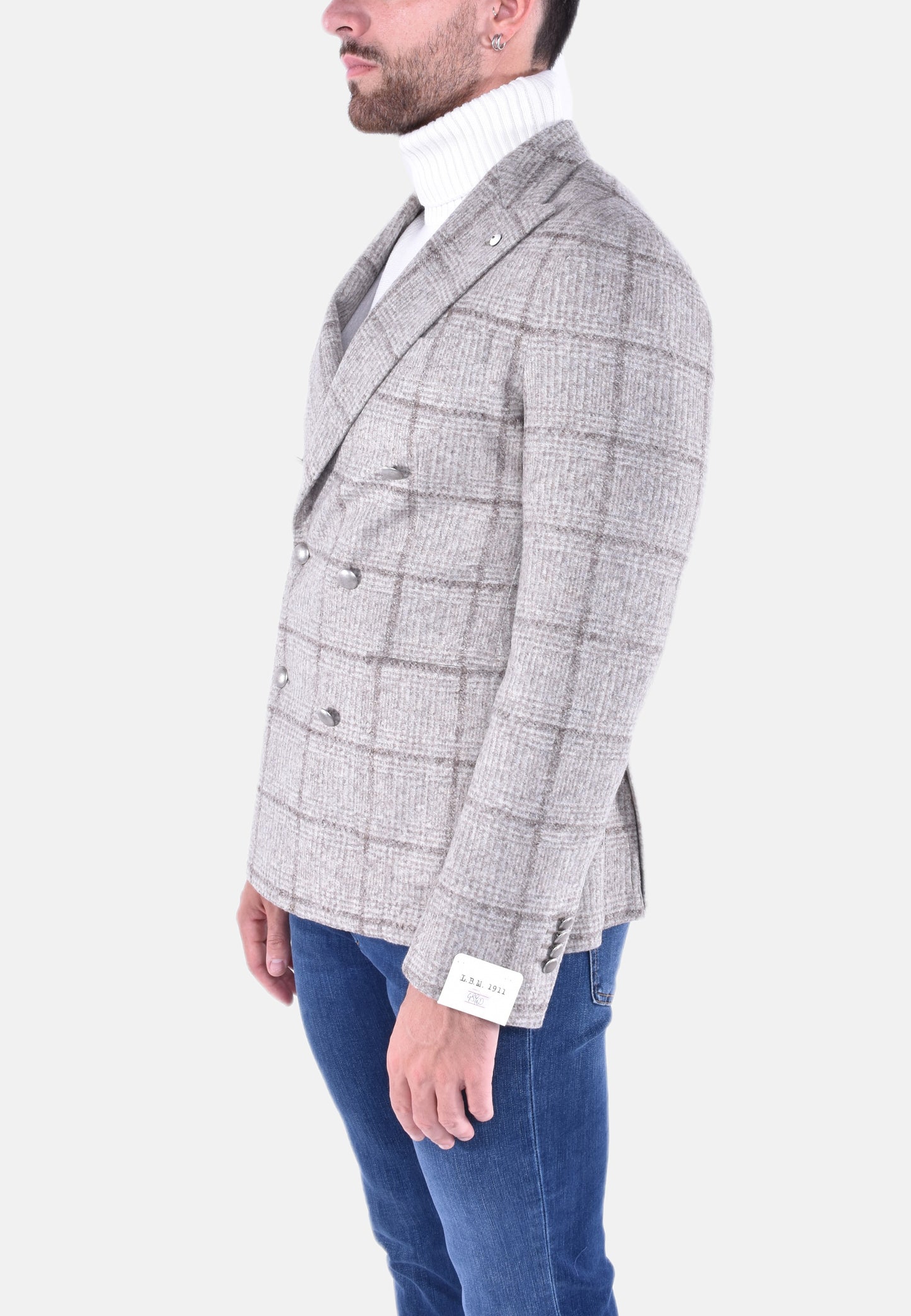 GIACCA SARTORIALE DOPPIOPETTO IN JERSEY