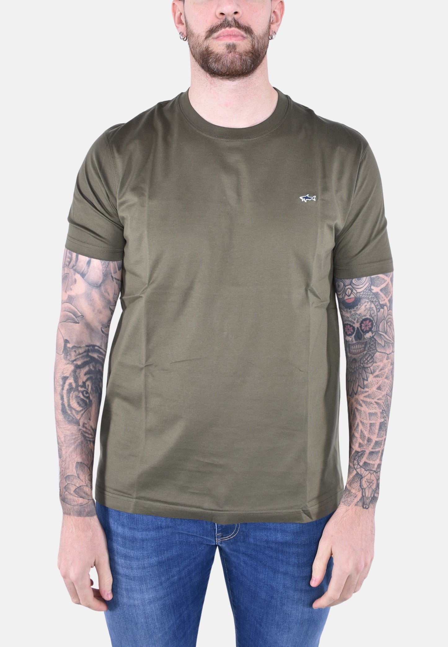 T-SHIRT IN COTONJERSEYCN SHARK BAD