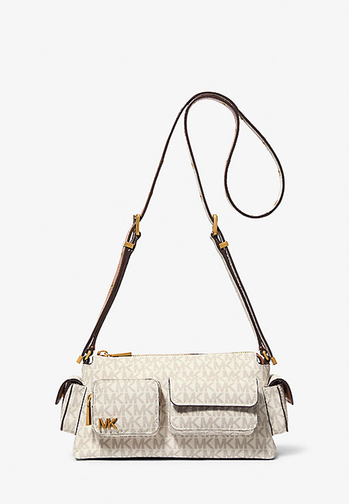 BORSA A SPALLA DAKOTA SM PICCOLA CON STAMPA LOGO