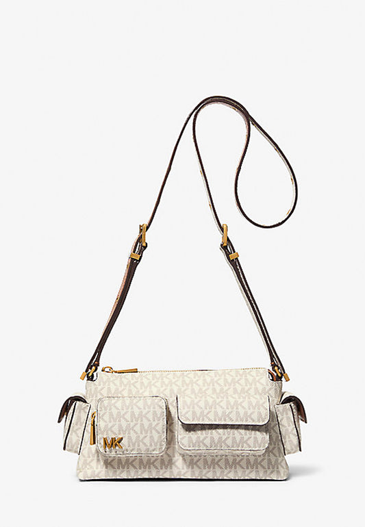 BORSA A SPALLA DAKOTA SM PICCOLA CON STAMPA LOGO