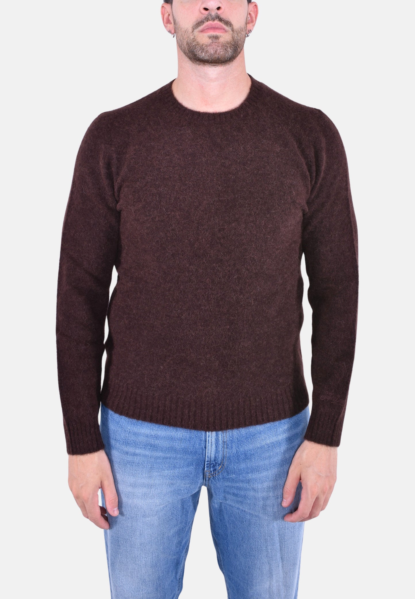 REGENT ALPACA CREWNECK SWEATER