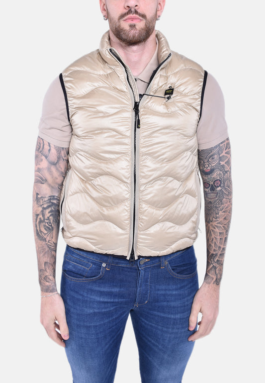 GIUBBOTTO SMANICATO IN OVATTA