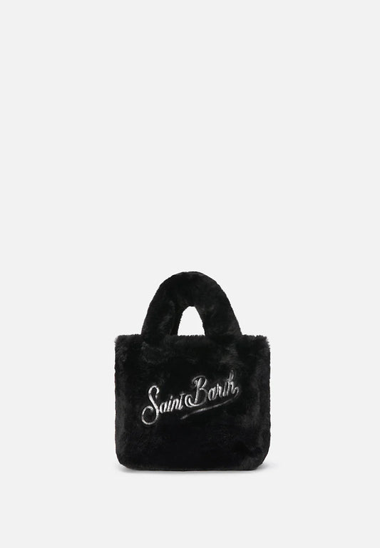 VANITY MINI SOFT FUR SMALL BAG WITH STRAP