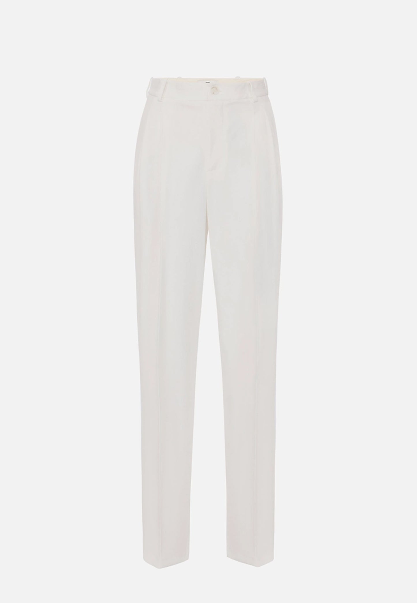 PANTALONI IN GABARDINA CON PENCES