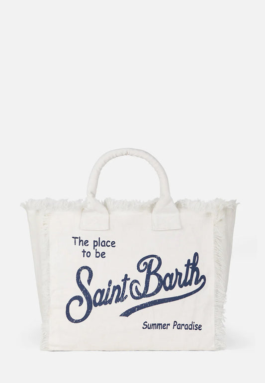 VANITY LINEN SHOULDER BAG