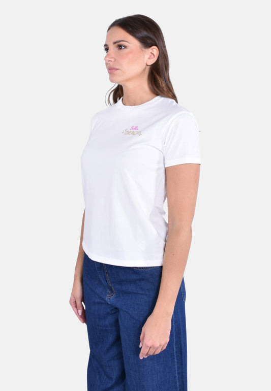 EMILIE COTTON CREW NECK T-SHIRT